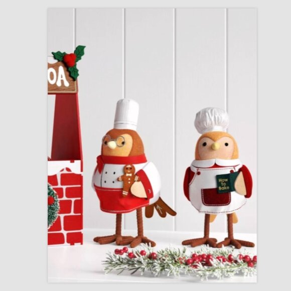 NEW Target Featherly Friends™ 2025 DASH & SMIDGEN w/HOT COCOA Stand Decor - Picture 16 of 16